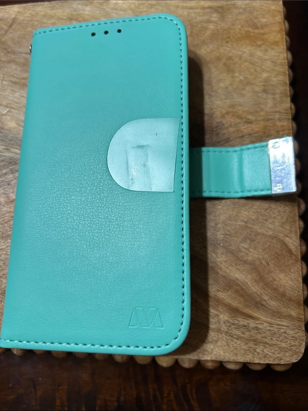 MyBat My Jacket Wallet Xtra Series Case in Teal Green for iPhone 13 New